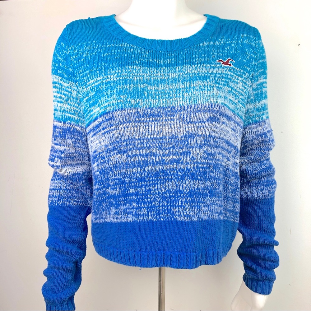 Hollister Ombré Sweater Long Sleeve Cozy